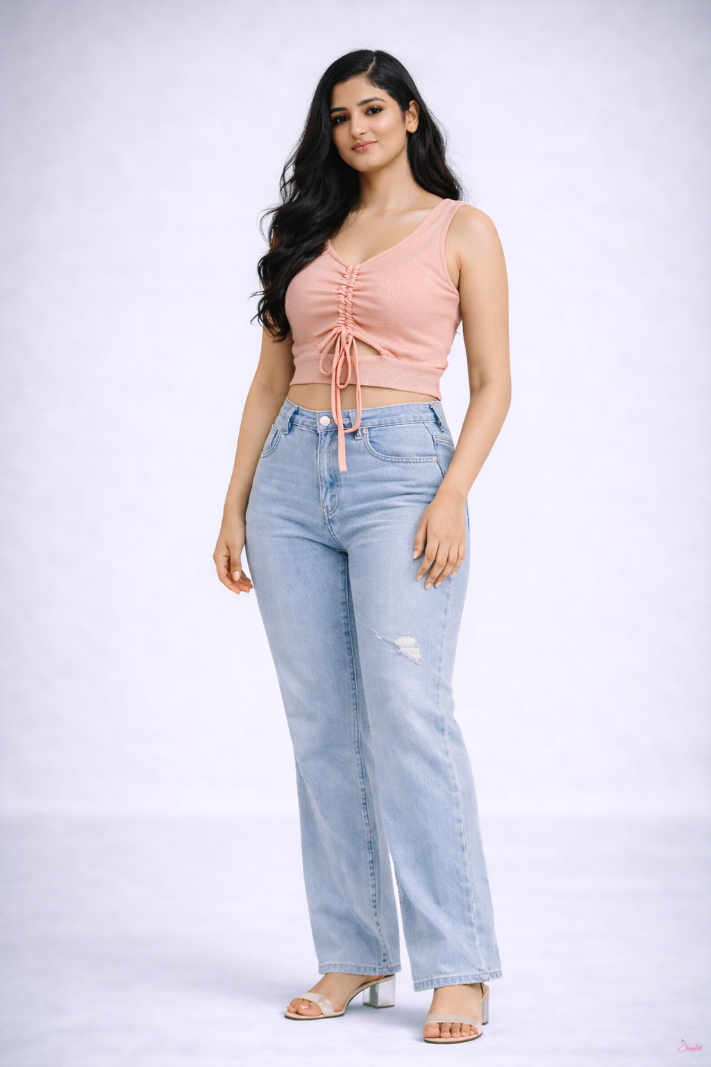Luna Ruched Crop Top